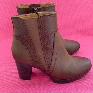 Natural Soul by Naturalizer Womens Ankle Boots size 9.5